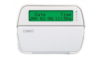 DSC RFK5500 POWERSERIES 64-ZONE FULL-MESSAGE LCD KEYPAD WITH BUILT-IN WIRELESS RECEIVER